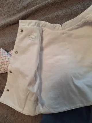 Conjunto acolchado bebé cuadros, marca dulces