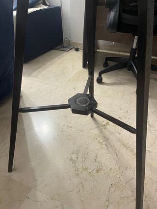 Mesa auxiliar vintage hexagonal