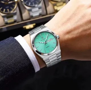 Reloj Poedagar Hombre Esfera Verde