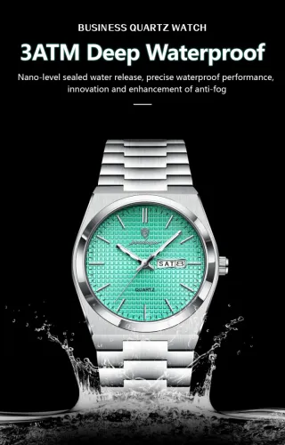 Reloj Poedagar Hombre Esfera Verde