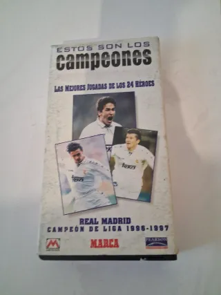 VHS Real Madrid Campione di Liga 1996-1997