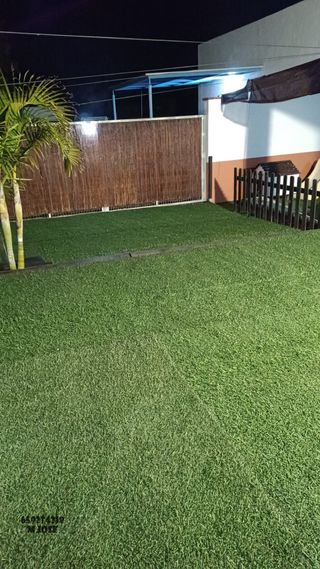 Césped artificial reciclado