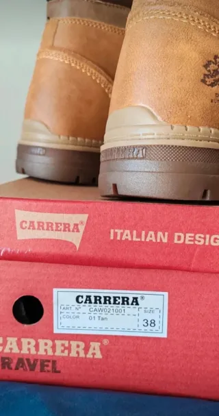 Scarpe Carrera Donna Beige/Marrone Tg. 38