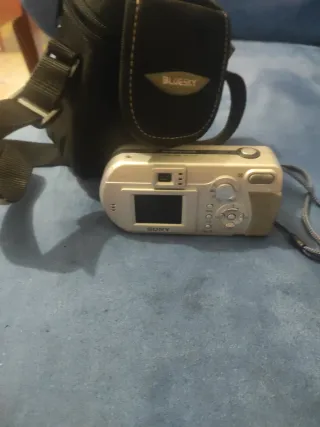 Cámara Sony Vintage Plata