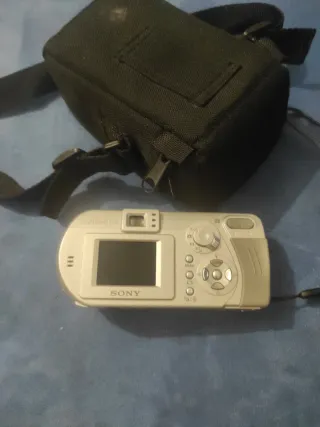 Cámara Sony Vintage Plata