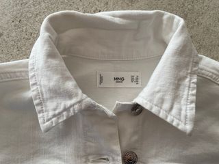 Chaqueta vaquera blanca