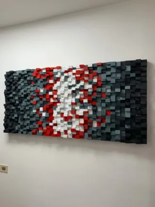 Difusor Acústico Madera Decorativo