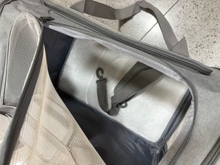 Transportín para gatos y perros gris