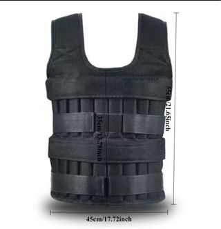 Chaleco de entrenamiento con pesos