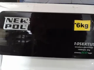 SUPER REBAJAS PERMANENTEMENTES LAVADORA NEW POL 6K