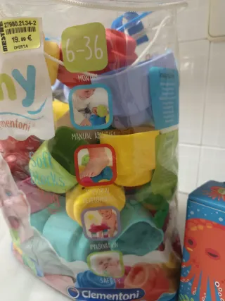 Clementoni Soft Clemmy y Puzzle Duo Djeco