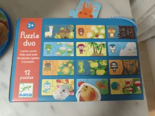 Clementoni Soft Clemmy y Puzzle Duo Djeco