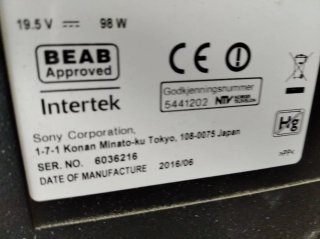 Televisor Sony Negro smart 43