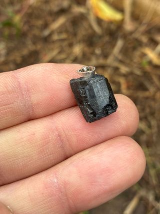 Colgante Turmalina Negra