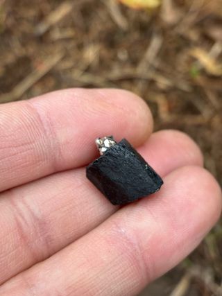 Colgante Turmalina Negra