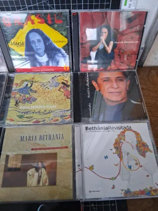 Coleção 15 CDs Maria Bethânia (2 Duplos)