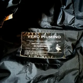 Piumino FieldWork nero uomo giubbotto L