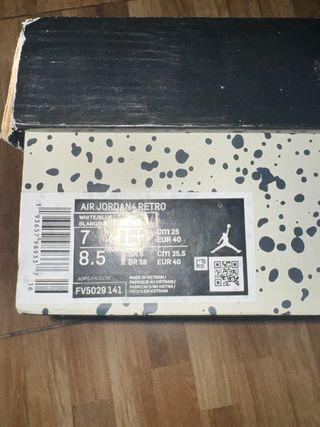 Nike Air jordan 4 retor Military Blue