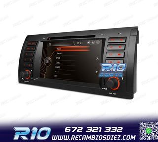 RADIO GPS NAVEGADOR 7" BMW X5 E53 99-06 E39 GPS TACTIL HD