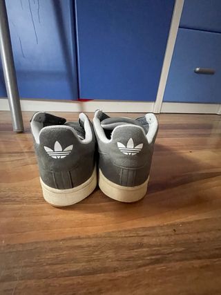 Adidas Campus Originales Gris Blanco