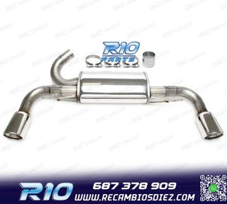 SILENCIOSO ESCAPE VOLVO XC60 D 08-17