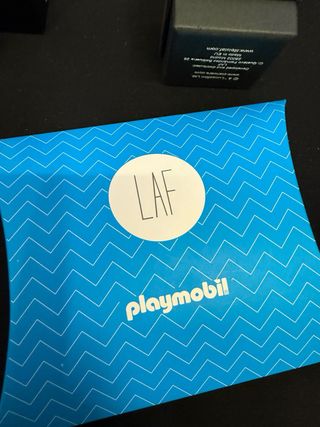 Pulsera Playmobil Plata Cordón Rojo Amarillo