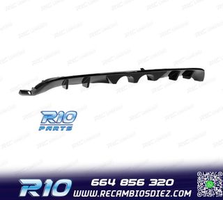 DIFUSOR VOLKSWAGEN VW GOLF 7 12-17 LOOK R400 NEGRO BRILLO