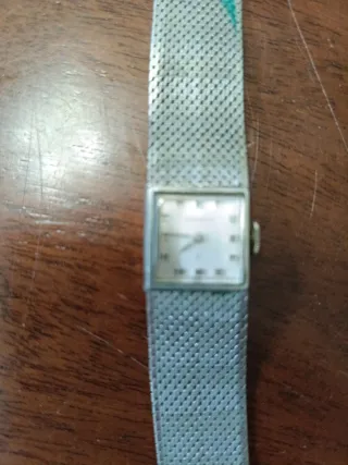 Reloj ZENOZ Plata y Blanco