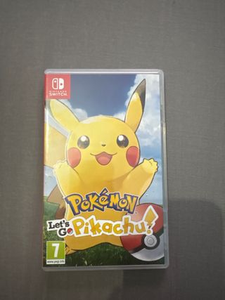 Pokemon Let's Go Pikachu Nintendo Switch