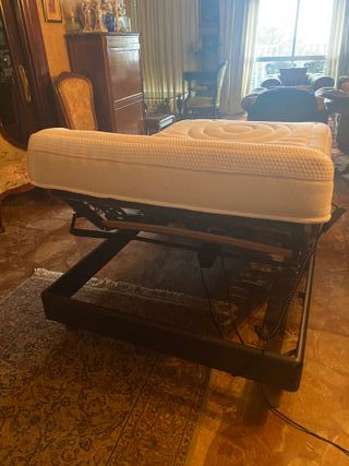Cama articulada eléctrica con colchón