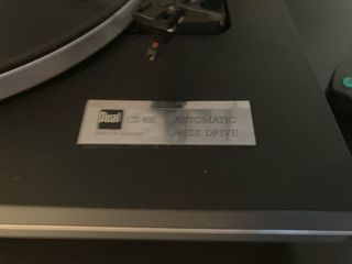 Tocadiscos Dual CS 455 Negro Alemania