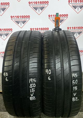 195 50 15 V GOODYEAR RUEDA AL 90% VIDA UTIL