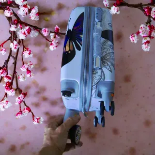 Maleta cabina + neceser mariposa