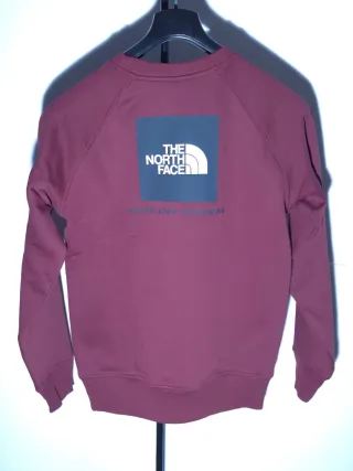 Felpa The North Face Crewneck Bordeaux S