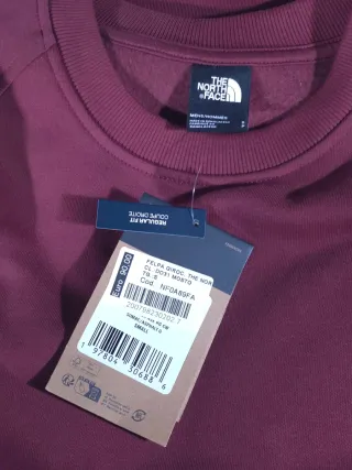 Felpa The North Face Crewneck Bordeaux S