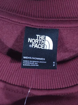Felpa The North Face Crewneck Bordeaux S