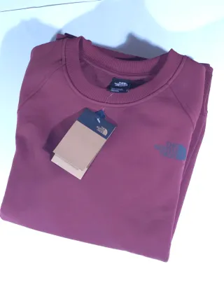 Felpa The North Face Crewneck Bordeaux S