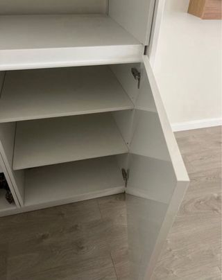 Mueble blanco modular