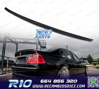 ALERON PESTAÑA BMW E46 BERLINA 98-05 CARBONO