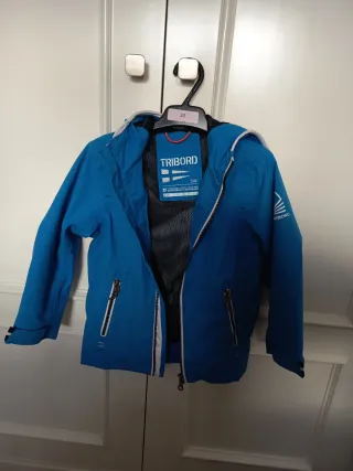 Chubasquero azul 4 años