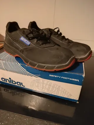 Zapatos de seguridad Sparco negros