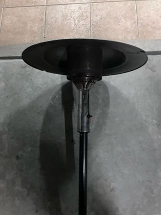 Parte superior de calefactor de gas