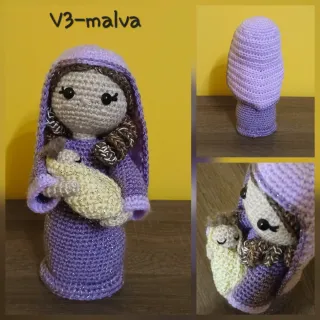 Belén de crochet (NACIMIENTO)