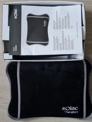 SIN USO: Bolsa agua caliente Solac SIN USAR.