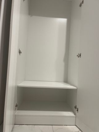 Mueble organizador con asiento