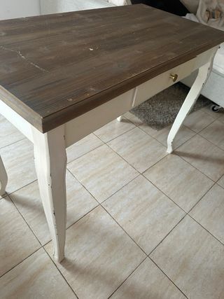 Mesa vintage madera