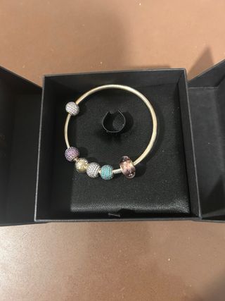 Pulsera Pandora Moments Plata 925 con Charms