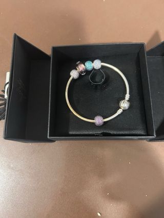 Pulsera Pandora Moments Plata 925 con Charms