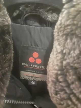 Piumino Peuterey donna nero taglia 46