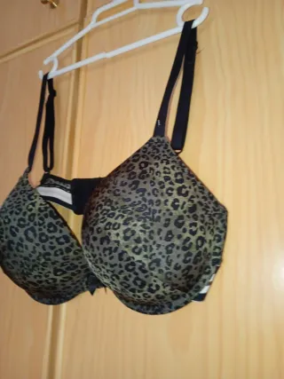 Sujetador estampado leopardo
